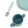 Done by Deer | Peekaboo dinner set Deer friends - Blue