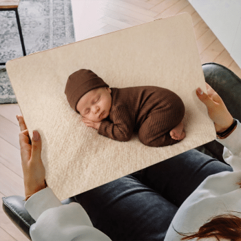 Memorybox met foto baby