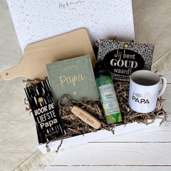 papa cadeaubox XL jij bent goud waard - gr