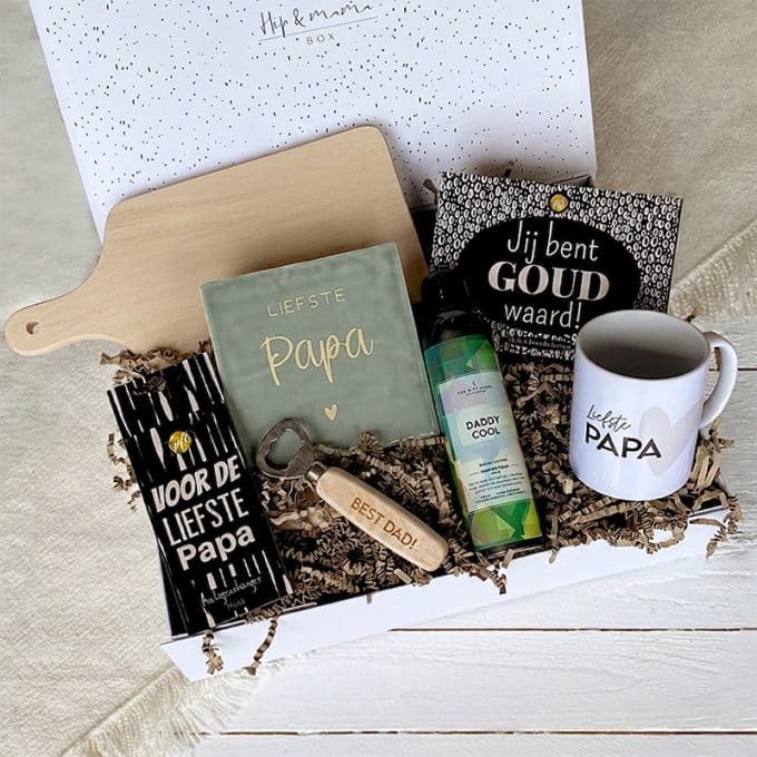 papa cadeaubox XL jij bent goud waard - gr