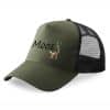Kinderpet met naam gepersonaliseer maki groen