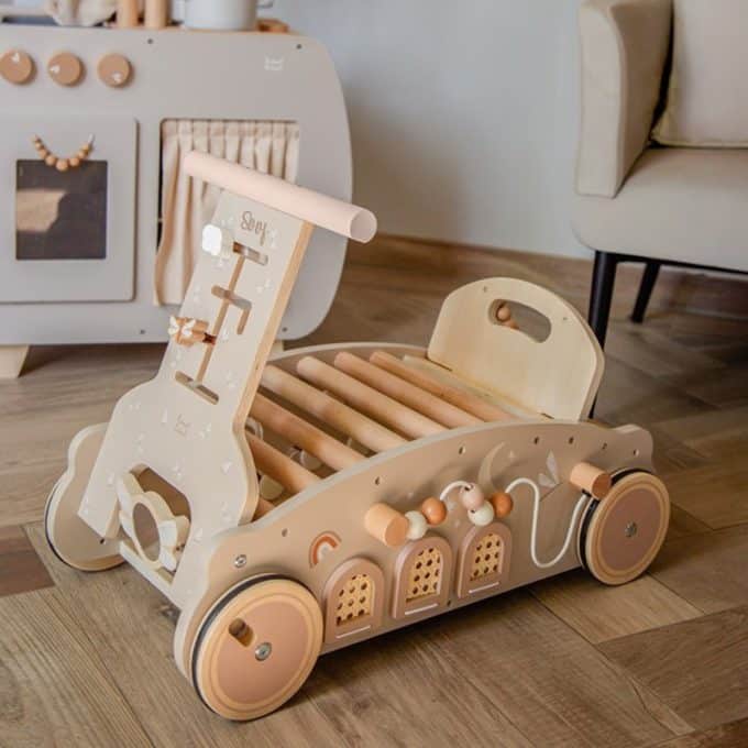 Label Label - 3 in 1 Rocker, Walker and Car - Nougat
