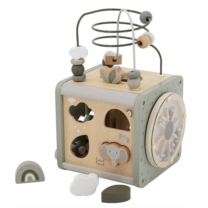 Label Label | Activity Cube - olive green