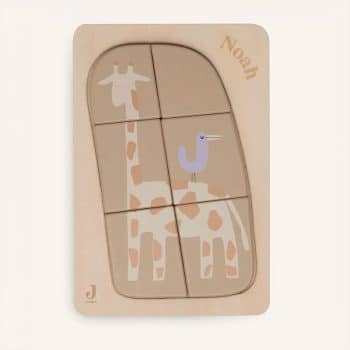 Jollein | Houten puzzel - giraffe met naam
