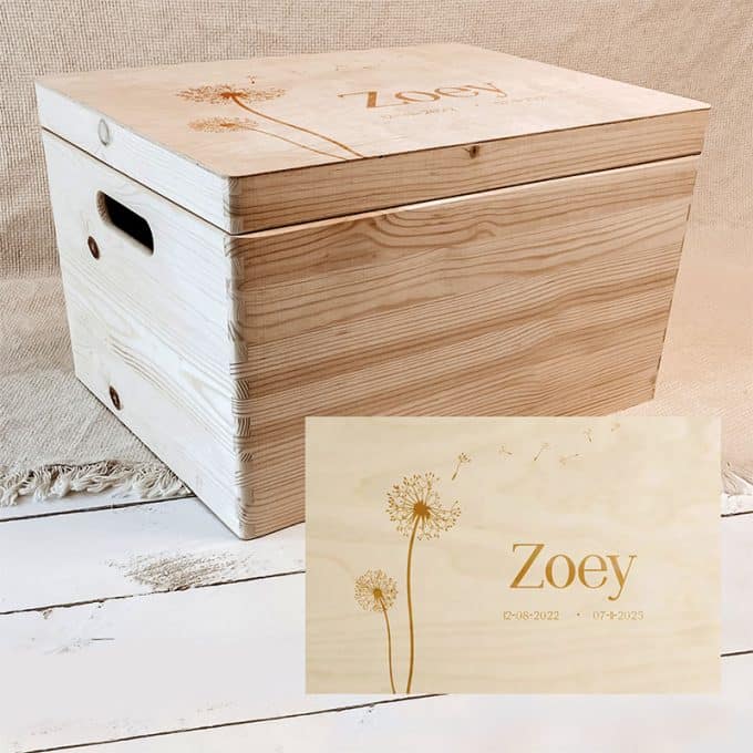 Memorybox – Sterrenkindje | Paardenbloem