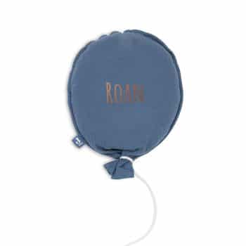 ballon blauw jongen productfoto aangezicht cadeau verjaardag met naam