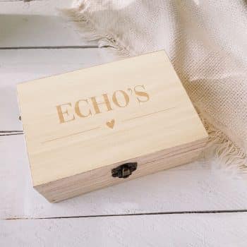 Echo bewaarkistje - Hartje