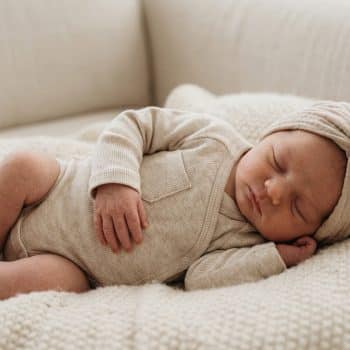 Baby Bello | Overslagromper - Beige