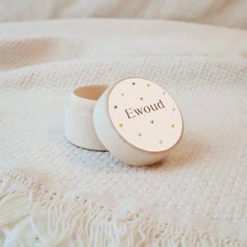 Tandendoosje Tiny hearts - jongen