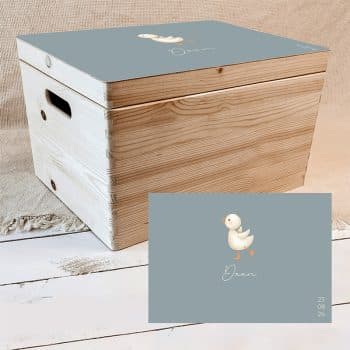 Memorybox Gansje | Blauw