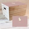 Memorybox Gansje | Roze