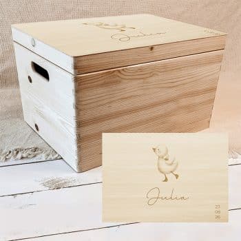 Memorybox Gansje | gegraveerd