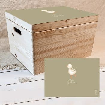 Memorybox Gansje | Groen