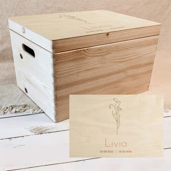 Memorybox – Sterrenkindje | Bloem
