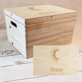 Memorybox Sterrenkindje maan