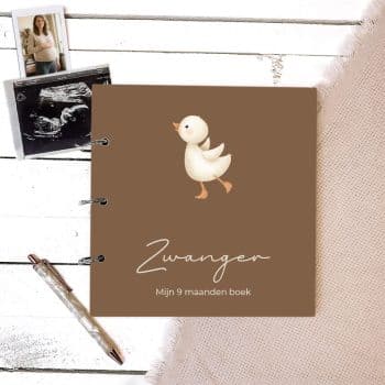 Zwangerschapsboek | Gansje - Bruin