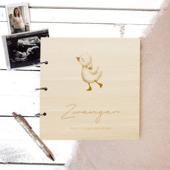 Zwangerschapsboek | Gansje - gegraveerd